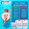 Pure + Simple | All-in-One Weekly Pool Treatment | Controls