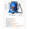 10-16.3 Inch Heavy Duty Welded Air Hydraulic Bottle Jack 32