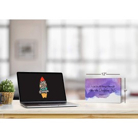 HB Art Design I Can Do All Things Through Christ Who Strengthens Me Philippians 4:13 Bible Verse Scripture Quote Inspirational Christian Wall Art Canvas Print Living Room Decor Ready to Hang 8x12