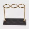 Threshold Solid Toothbrush Holder Black & Gold Wire - Threshold™