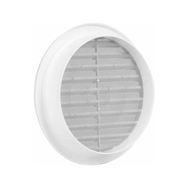 MINI Circle Air Vent Grille Cover 70mm(2.75inch) Ducting WHITE Ventilation