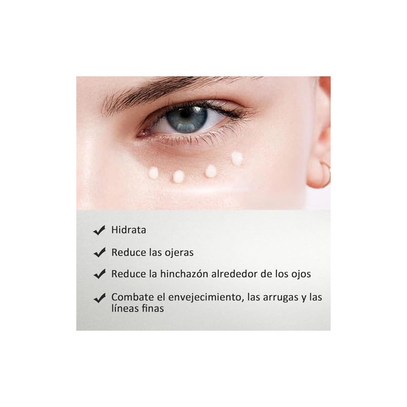 Crema para Ojos de papa, Crema para Ojos Peptidos 5D