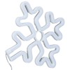 70in Neon Sign Romantic Christmas Snowflake Battery USB Powered LED