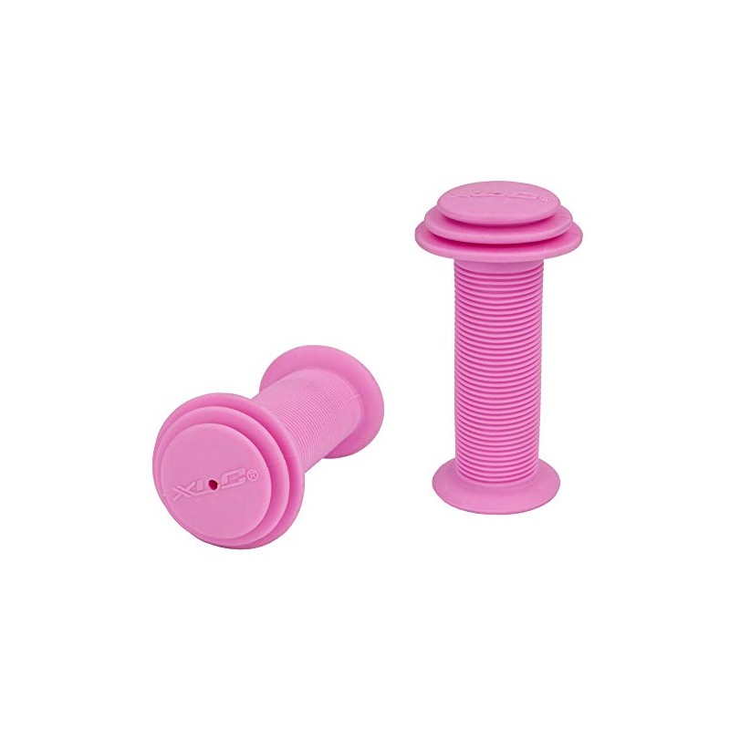 XLC Children's Bicycle Handlebar Grips, pink, 82mm