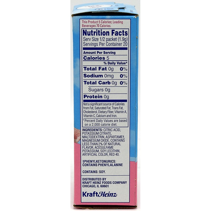 Crystal Light Drink Mix On The Go Pink Lemonade -