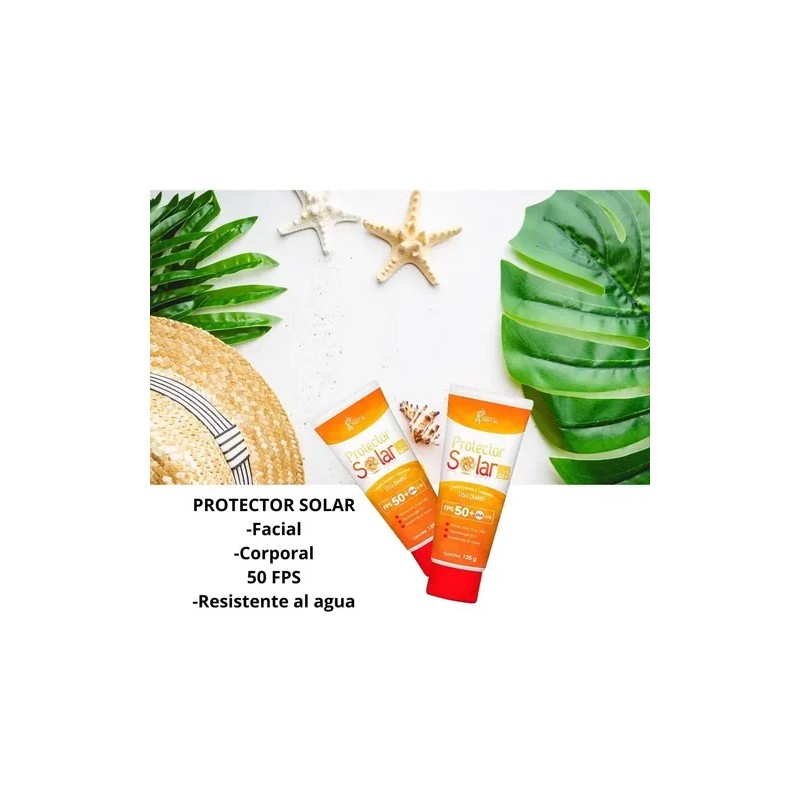 Protector Solar Facial Y Corporal 50 Fps Uva/uvb Serral 125g
