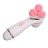 Electric Facial Cleansing Brush 3 Head Massage Facial Exfoliating Silicone