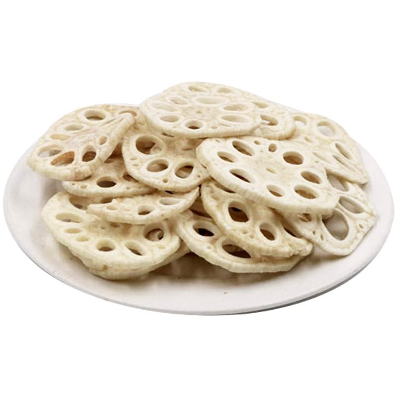 Dehydrated lotus root crisp is vegetable dried non-fried lotus root