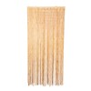 TACHILC Boho Wood Beaded Curtain for Doorways – Natural Beaded