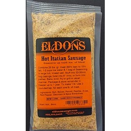 Hot Italian Fresh Sausage Seasoning Seasons 25 Lbs of Meat #888