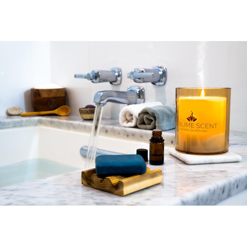 Flameless Essential Oil Diffuser. It Features an Easy to use