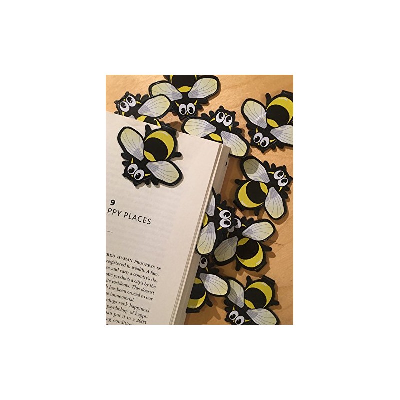 Bee Bookmarks (Set of 10)
