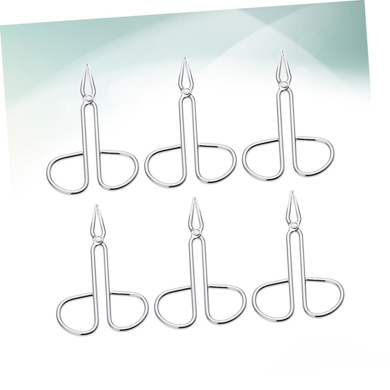 VICASKY 1set Stainless Steel Eyebrow Tweezers Tools for Makeup and