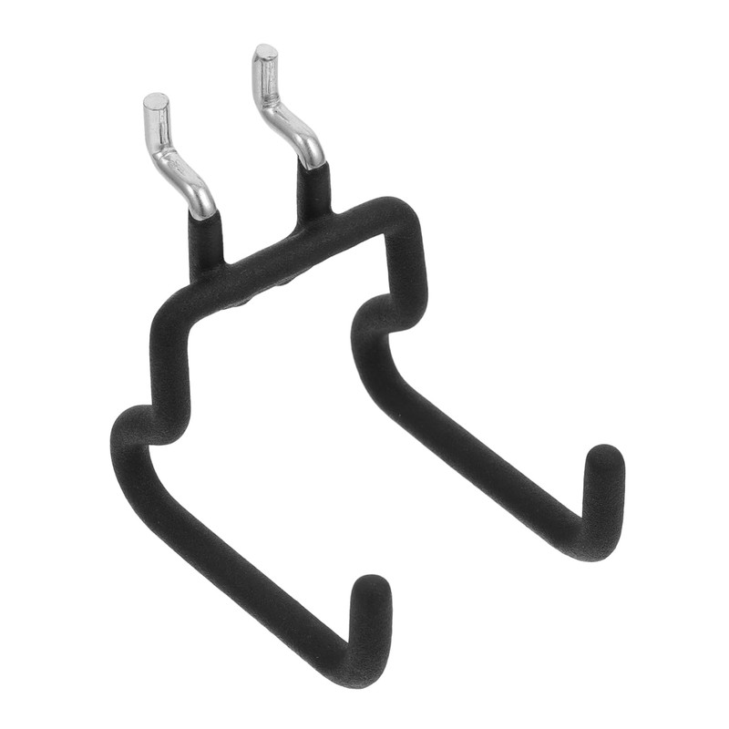 WOONEKY Durable Wall Hooks for Tools Accessories Garage Pegboard Hooks