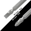 uvbws 2 Pcs Double Sided Bit PH2 Double Ended Drill