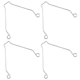 S99140187 Bathroom Exhaust Fan Cover Spring Clips for Broan-Nutone Square Ceiling or Wall Exhaust Fan Models 688, 670, 671, 688, 689, 771, 682, Replacement Part No. 99140187, 4-Pack