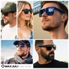 MAXJULI XXL Size Double Extra Large Z87 Sunglasses for Big
