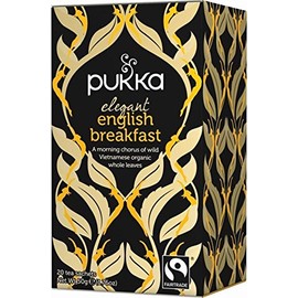 (8 PACK) - Pukka Elegant English Breakfast| 20 Bags |8 PACK - SUPER SAVER