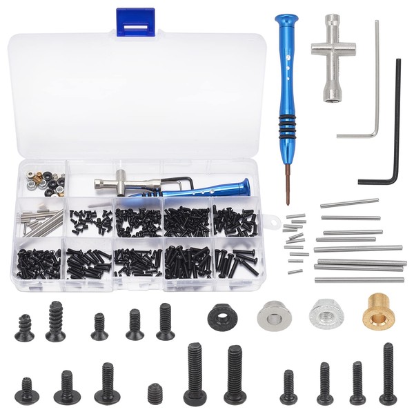 AHANDMAKER RC Screws Kit Repair Tool, M2 M2.5 M3 Screws