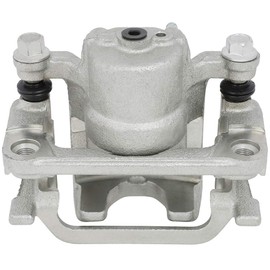 2pcs Brake Calipers & 4pcs Brake Pads ROADFAR Rear fit for 2003-2005 for Infiniti G35,2003-2005 for Nissan 350Z,2003-2007 for Nissan Murano,2004-2009 for Nissan Quest