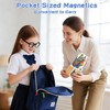 Mini Road Magnetic Tiles Set, Travel Magnetic Tiles with Metal