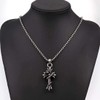 Rockyu Popular Brand Necklace for Men, Popular Cross Stainless Steel