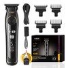 VGR 299 Cordless Hair Trimmers for Men, 5-Speed Barber Clippers,