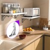 Swpeet 2 Pack 10" Folding Shelf Bracket, Heavy Duty DIY