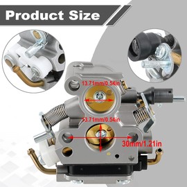 ZAMDOE 506450501 Carburettor for Husqvarna 140 135E 135 140E 435 440 435E 440 440E Chainsaw Parts for Jonsered CS2240 CS2240S CS410 for Craftsman 358381800 Replaces Zama Cama 11T-EL41A C1T-EL41