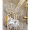 Clear Shower Shelves, Acrylic Shower Shelves, Clear Caddy, Mirror Shelf,