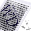 WENDY LASHES Individual Lashes Eyelash Clusters 300PCS Lash Clusters Extensions