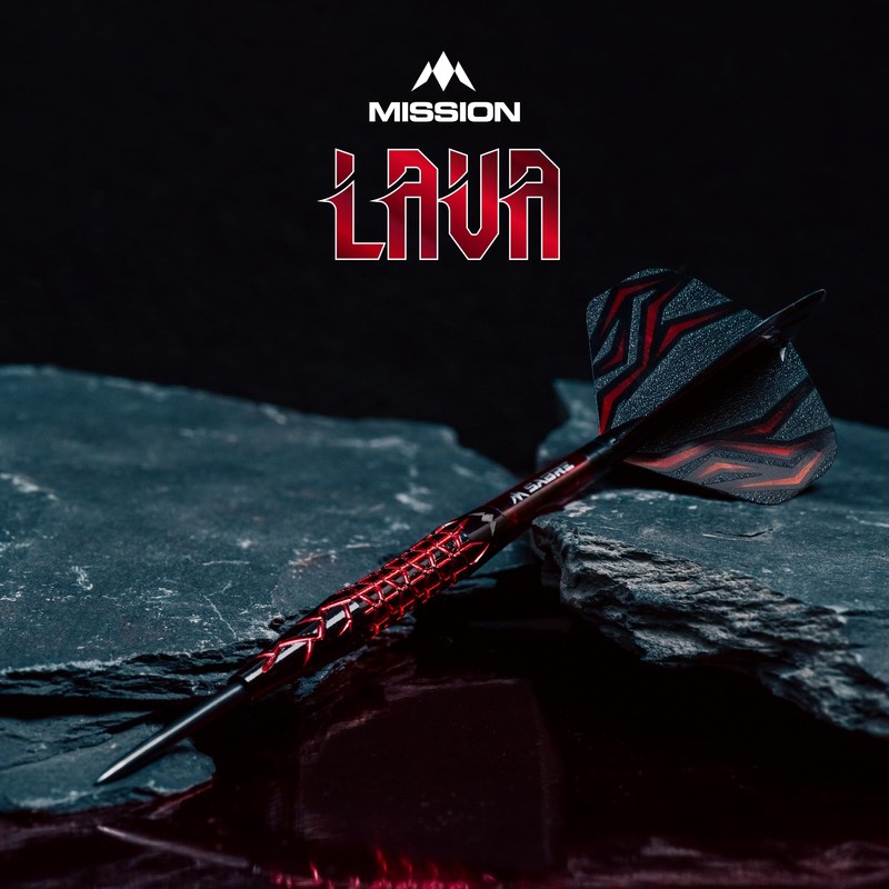 Mission | Lava Darts | Black & Red | Electro