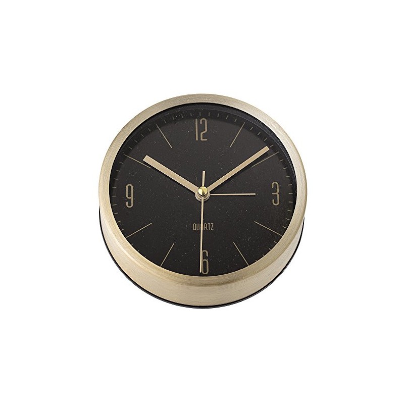Bloomingville Gold Aluminium Clock 11.5 x 4 cm