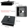 CKANDAY 2 Pieces 41 mm and 43 mm Tripod Quick