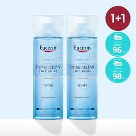 [1+1/Pore Care] Eucerin Dermatoclean Clarifying Toner Double Pack (200ml+200ml) / 유세린 더머토클린 클래리파잉 토너 더블기획 (200ml+200ml)