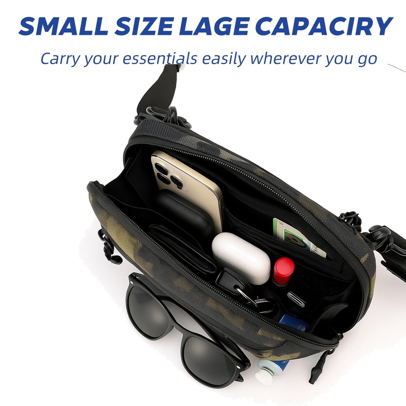 YOVERGA Fanny Pack Waist Bag, Camo