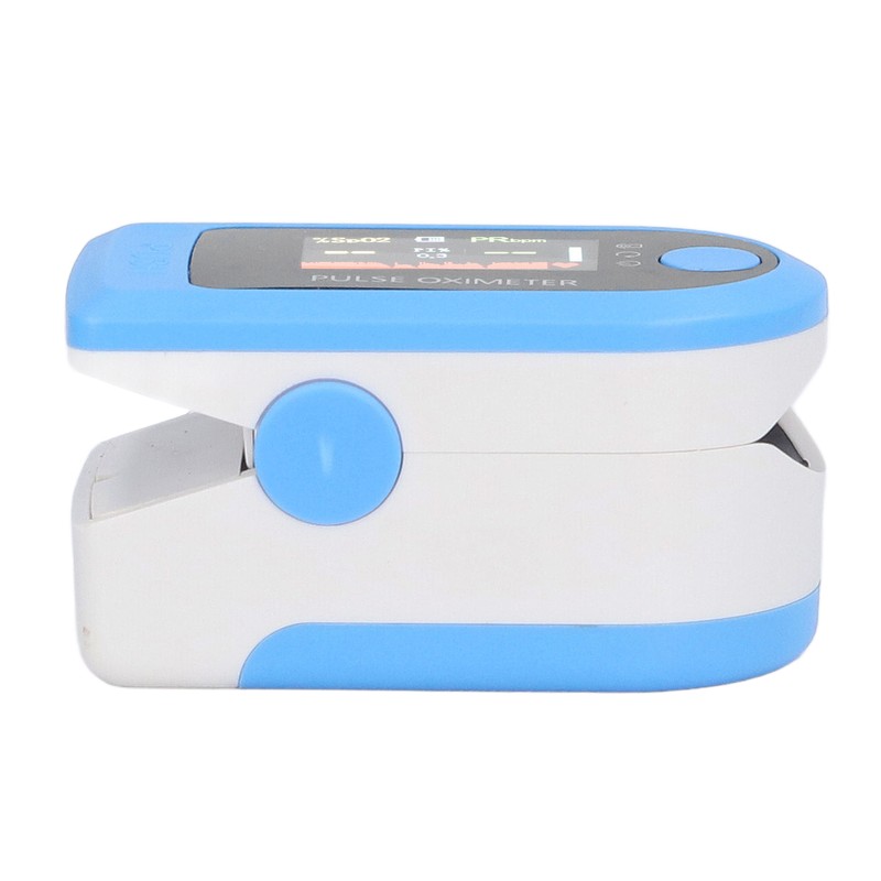 Fingertip Pulse Oximeter Digital Blood Oxygen Saturation Monitor with LED