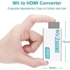 hd2dmi Adaptador Wii Conectar Hdmi 1080p Convertidor Audio Y Vídeo