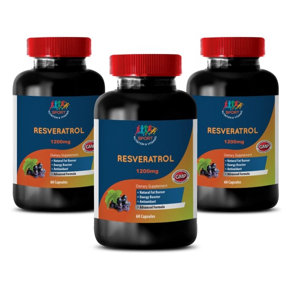 SPORT NUTRITION & VITAMINS Natural vitality glow - RESVERATROL SUPPORT