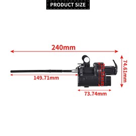 CANTONDZ Fuel Cap Locking Motor Car Fuel Flap Servo Motor Fuel Cap Lock Compatible with Renault Captur I Clio III Fluence Megane II 2002- Scénic III Espace 8200312600 788264742R