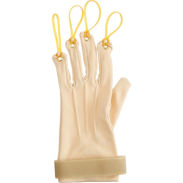 Sammons Preston Traction Exercise Glove, Hand and Finger Strengthening Glove for Joint Flexion, Hand Exerciser for Therapy, Recovery, and Rehabilitation, Left, Small/Medium