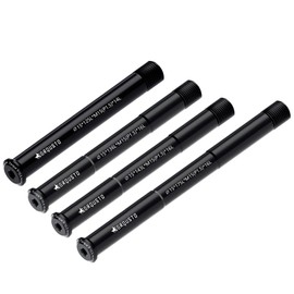 GRQUSTO 1.5mm Thread Pitch Front Rear Thru Axles for Road Mountain Bicyle Suspension Forks Rigid Forks and Bike Rear Frame, 6061 Aluminium Alloy Boost Through Axle: 15mm x 125mm