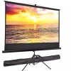 SEGAWE 84" Projector Screen with Tripod Stand Portable Movie 16:9