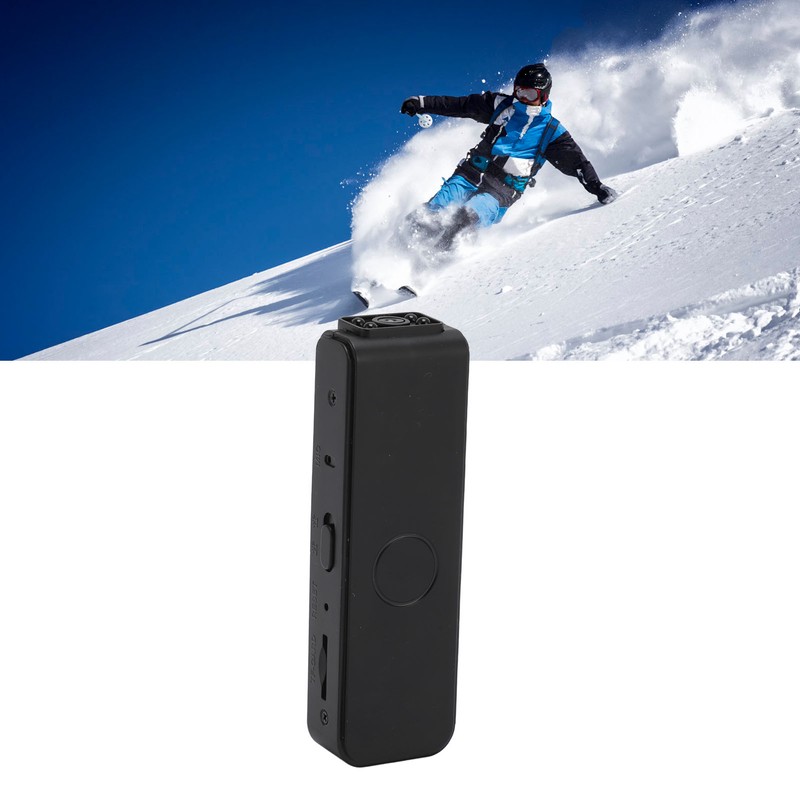 Body Mounted Camera 1080P 60FPS Back Clip Night Vision 130