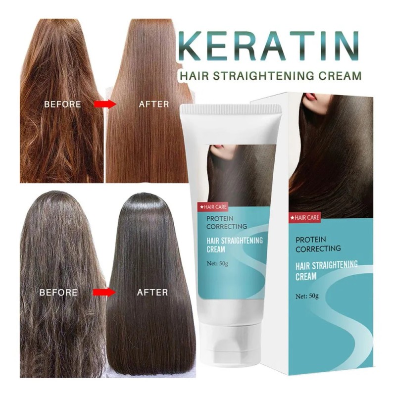 Crema Para El Cabello Liso