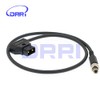 DRRI Video Equipment Coaxial DC Lock to D-Tap Power Cable