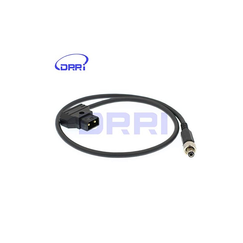 DRRI Video Equipment Coaxial DC Lock to D-Tap Power Cable
