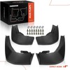 A-Premium Mud Flaps Compatible with Honda Passport 2019-2024 & Pilot