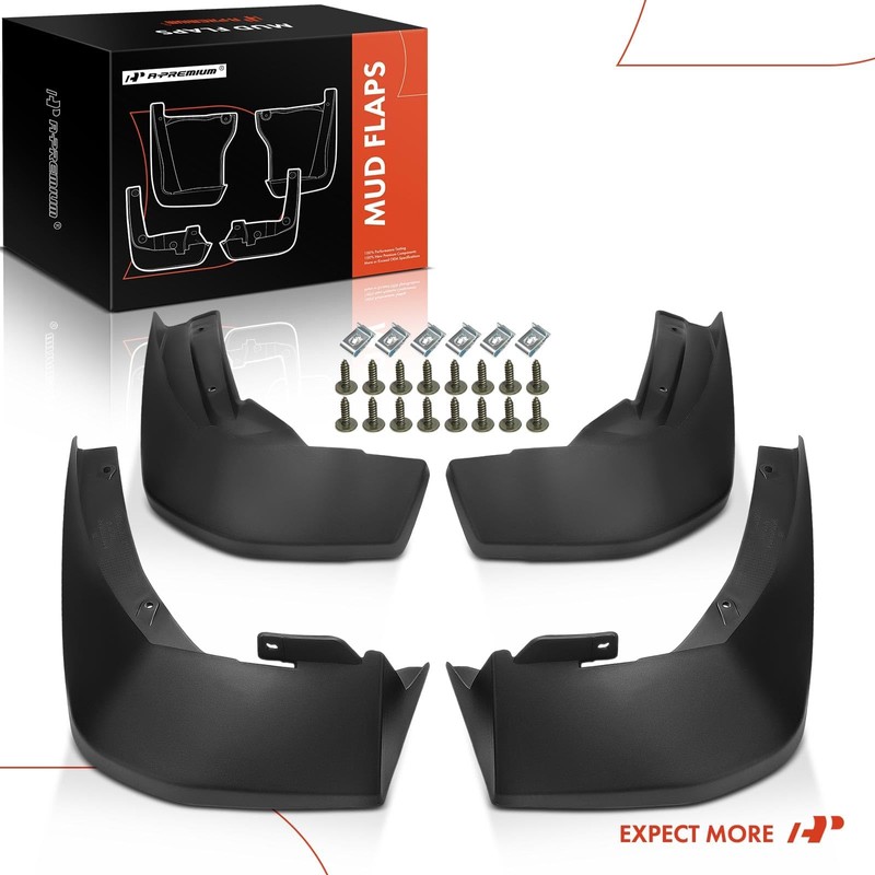 A-Premium Mud Flaps Compatible with Honda Passport 2019-2024 & Pilot
