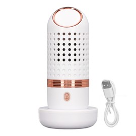 Fruit and Vegetable Washing Machine IPX7 Waterproof Portable Wireless USB Rechargeable Food Purifier for Rice Food White